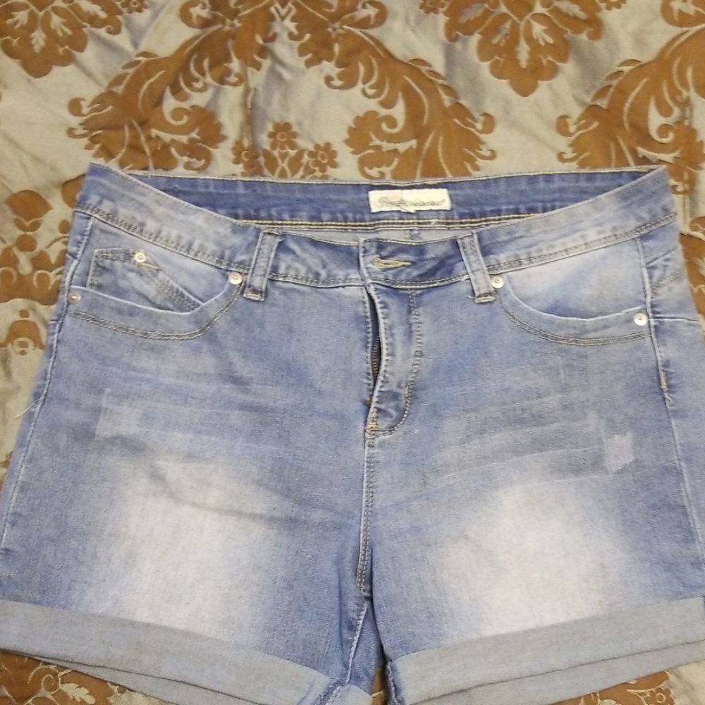 Jean shorts nearly brand new